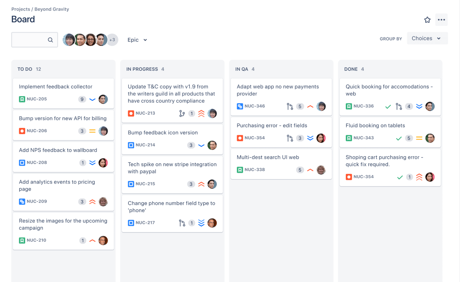 Jira software key features